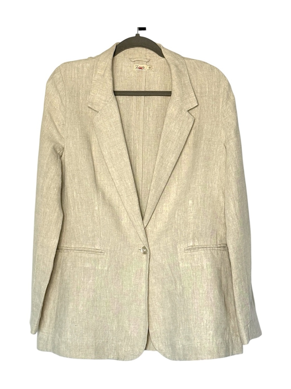 Faherty Weston Linen Blazer - Flax | Size M - Picture 5 of 10